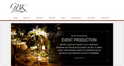 Desktop Screenshot of gbkproductions.com